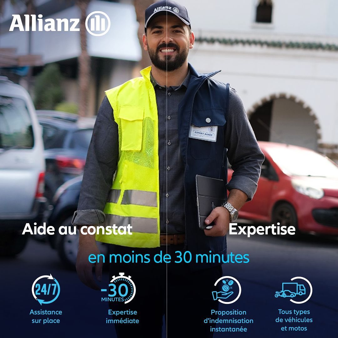 Avec Allianz 7dak, bénéficiez d’un service 2 en 1